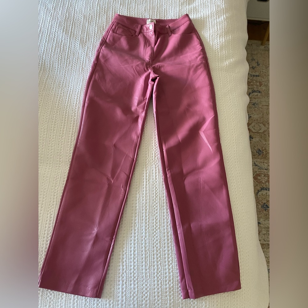 Aritzia The Melina Leather Pant
